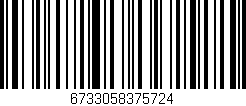 Código de barras (EAN, GTIN, SKU, ISBN): '6733058375724'