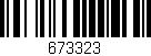 Código de barras (EAN, GTIN, SKU, ISBN): '673323'