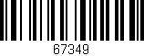 Código de barras (EAN, GTIN, SKU, ISBN): '67349'