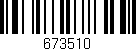 Código de barras (EAN, GTIN, SKU, ISBN): '673510'