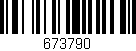 Código de barras (EAN, GTIN, SKU, ISBN): '673790'