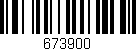 Código de barras (EAN, GTIN, SKU, ISBN): '673900'