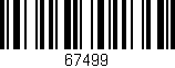 Código de barras (EAN, GTIN, SKU, ISBN): '67499'