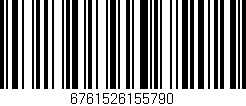 Código de barras (EAN, GTIN, SKU, ISBN): '6761526155790'