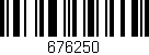 Código de barras (EAN, GTIN, SKU, ISBN): '676250'