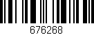 Código de barras (EAN, GTIN, SKU, ISBN): '676268'