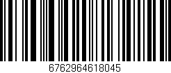 Código de barras (EAN, GTIN, SKU, ISBN): '6762964618045'