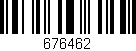 Código de barras (EAN, GTIN, SKU, ISBN): '676462'