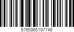 Código de barras (EAN, GTIN, SKU, ISBN): '6765965197748'