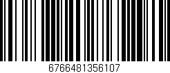 Código de barras (EAN, GTIN, SKU, ISBN): '6766481356107'