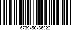 Código de barras (EAN, GTIN, SKU, ISBN): '6769458466922'