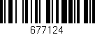 Código de barras (EAN, GTIN, SKU, ISBN): '677124'