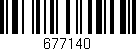 Código de barras (EAN, GTIN, SKU, ISBN): '677140'
