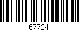 Código de barras (EAN, GTIN, SKU, ISBN): '67724'