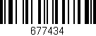 Código de barras (EAN, GTIN, SKU, ISBN): '677434'