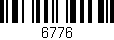 Código de barras (EAN, GTIN, SKU, ISBN): '6776'