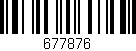 Código de barras (EAN, GTIN, SKU, ISBN): '677876'