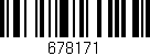 Código de barras (EAN, GTIN, SKU, ISBN): '678171'