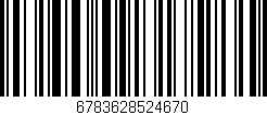 Código de barras (EAN, GTIN, SKU, ISBN): '6783628524670'