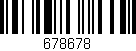 Código de barras (EAN, GTIN, SKU, ISBN): '678678'