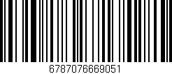 Código de barras (EAN, GTIN, SKU, ISBN): '6787076669051'