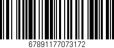 Código de barras (EAN, GTIN, SKU, ISBN): '67891177073172'