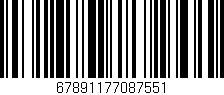Código de barras (EAN, GTIN, SKU, ISBN): '67891177087551'