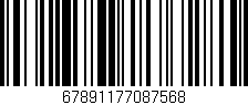 Código de barras (EAN, GTIN, SKU, ISBN): '67891177087568'