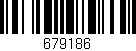 Código de barras (EAN, GTIN, SKU, ISBN): '679186'