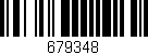 Código de barras (EAN, GTIN, SKU, ISBN): '679348'