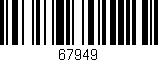 Código de barras (EAN, GTIN, SKU, ISBN): '67949'