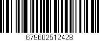 Código de barras (EAN, GTIN, SKU, ISBN): '679602512428'