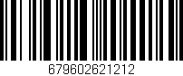 Código de barras (EAN, GTIN, SKU, ISBN): '679602621212'