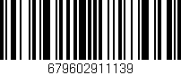 Código de barras (EAN, GTIN, SKU, ISBN): '679602911139'