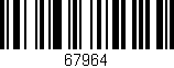 Código de barras (EAN, GTIN, SKU, ISBN): '67964'