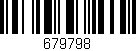 Código de barras (EAN, GTIN, SKU, ISBN): '679798'