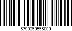 Código de barras (EAN, GTIN, SKU, ISBN): '6798359555008'