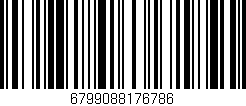 Código de barras (EAN, GTIN, SKU, ISBN): '6799088176786'