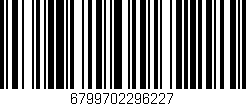 Código de barras (EAN, GTIN, SKU, ISBN): '6799702296227'