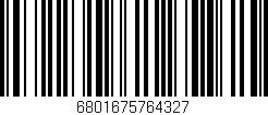 Código de barras (EAN, GTIN, SKU, ISBN): '6801675764327'
