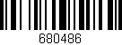 Código de barras (EAN, GTIN, SKU, ISBN): '680486'