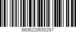 Código de barras (EAN, GTIN, SKU, ISBN): '6806228550297'