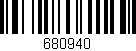 Código de barras (EAN, GTIN, SKU, ISBN): '680940'