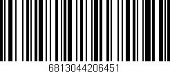 Código de barras (EAN, GTIN, SKU, ISBN): '6813044206451'