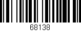 Código de barras (EAN, GTIN, SKU, ISBN): '68138'