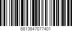 Código de barras (EAN, GTIN, SKU, ISBN): '6813847077401'