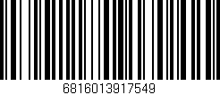 Código de barras (EAN, GTIN, SKU, ISBN): '6816013917549'