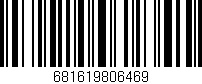 Código de barras (EAN, GTIN, SKU, ISBN): '681619806469'