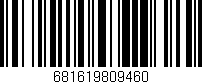 Código de barras (EAN, GTIN, SKU, ISBN): '681619809460'