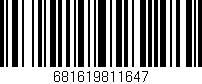 Código de barras (EAN, GTIN, SKU, ISBN): '681619811647'